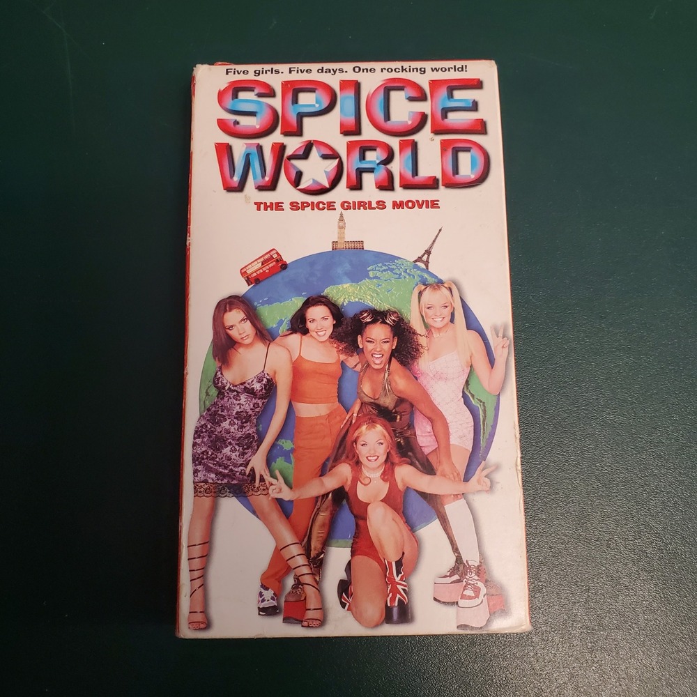 Spice World: The Spice Girls Movie VHS Tape (1997) Mel C Posh Spice